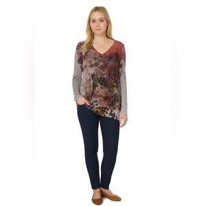 Appropriate Behavior Women's Floral Blouse Size 3X